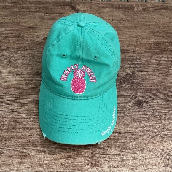 Simple Southern Simply Sweet Pineapple Hat OS - Picture 1 of 3